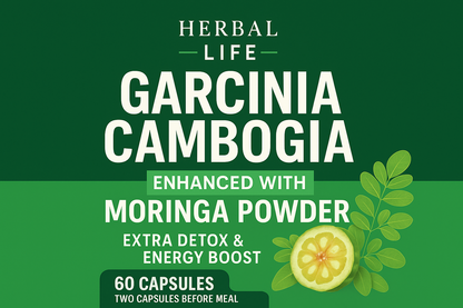 Natural Weight Loss Support with Garcinia Cambogia AND Moringa